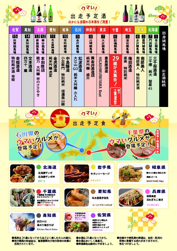 Gotōchigurume kappu shuppin-shu an'nai 15 Local Gourmet Cup Sake Entry Information