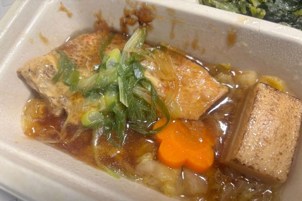 ほっこり味わい 赤魚と豆腐の寄せ煮 アップ