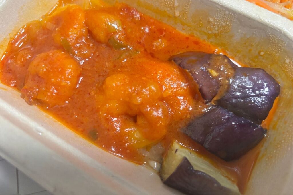 蝦醤香る特製エビのチリソース煮 アップ