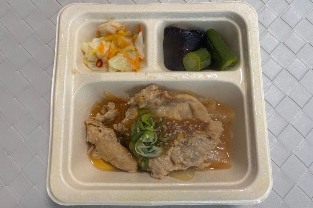 香ばし醬油の特製豚肉の生姜焼き