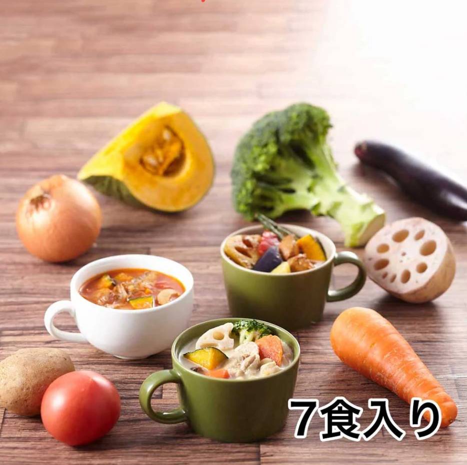 スギサポdeliの具だくさん食べるスープセット