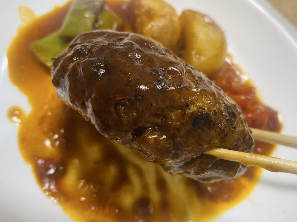 たっぷり温野菜の濃厚デミグラスハンバーグ 画像