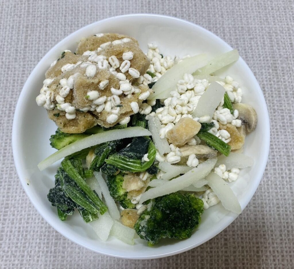 きのことほうれん草の濃厚チーズクリームリゾット 画像