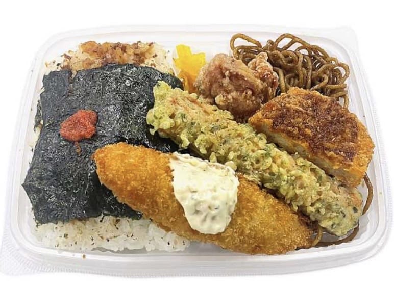 セブンイレブン　おかずぎっしりのり弁当　画像