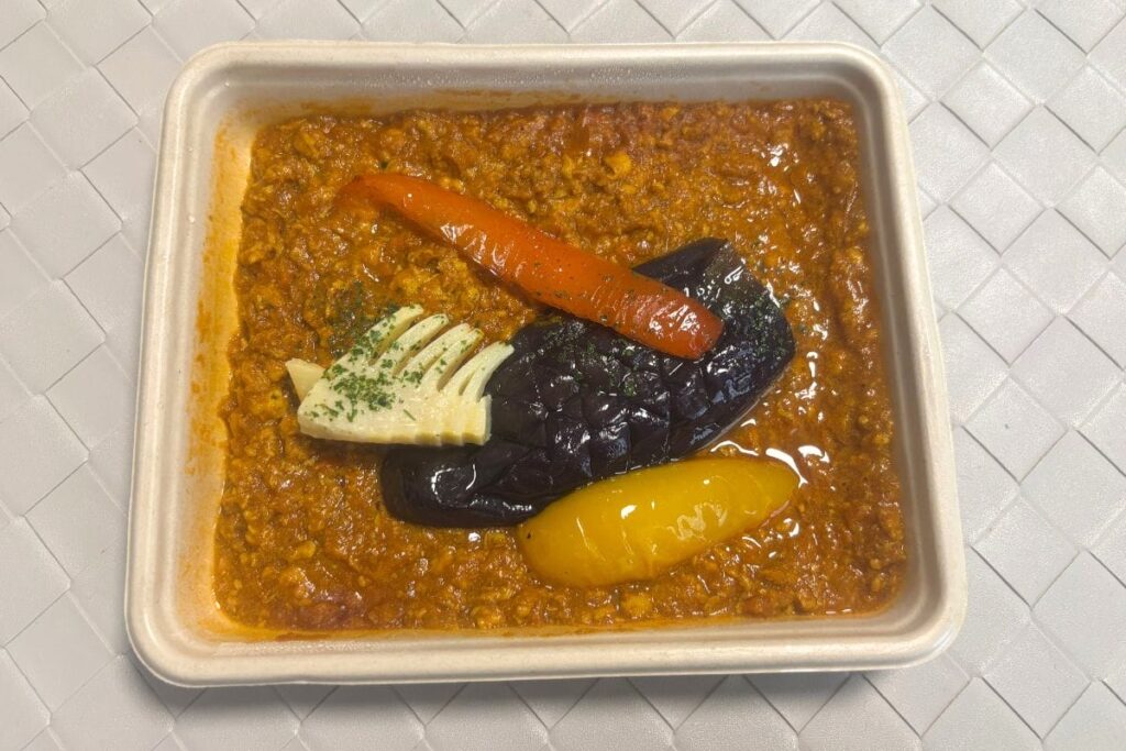 鶏ひき肉のキーマカレー タイム風味