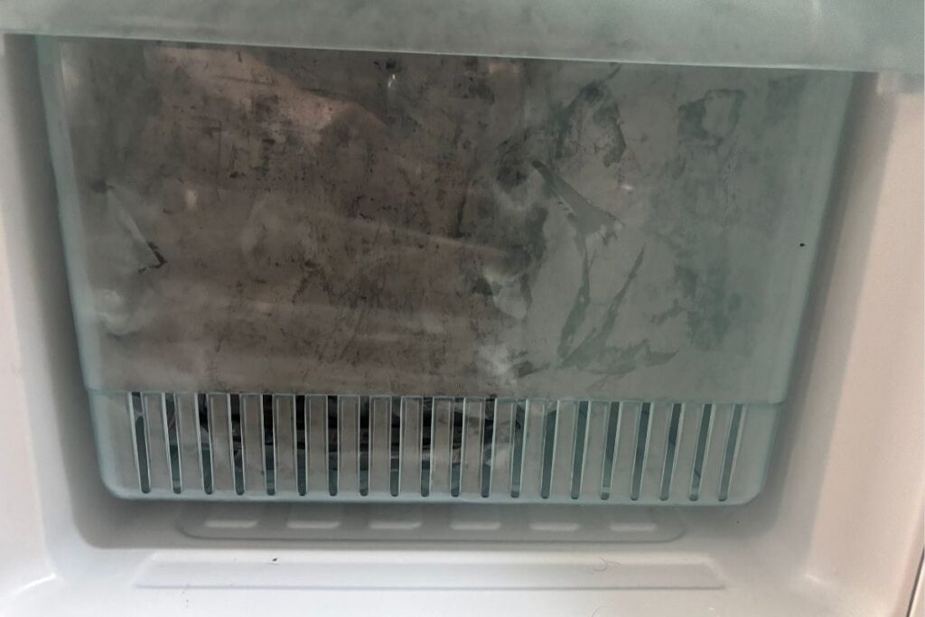 筋肉食堂DELI　冷凍庫に入れたところ