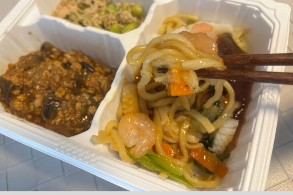 海鮮あんかけ焼きそばセットアップ