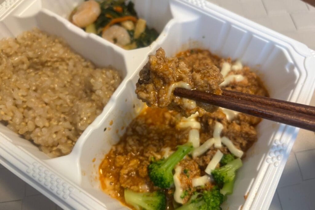 チーズとトマトのタコミートセットアップ