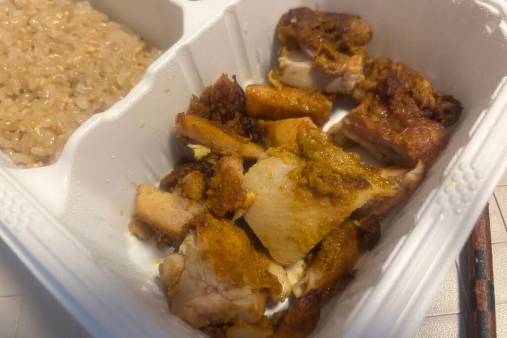 スパイシータンドリーチキンセットメイン