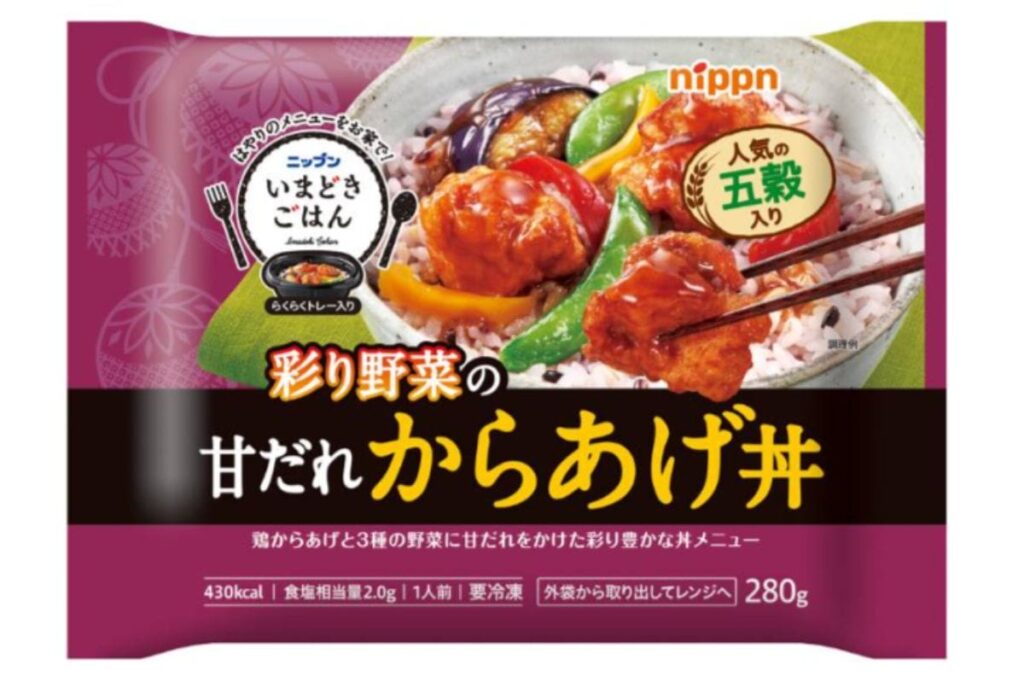 ニップンの冷凍プレート　からあげ丼