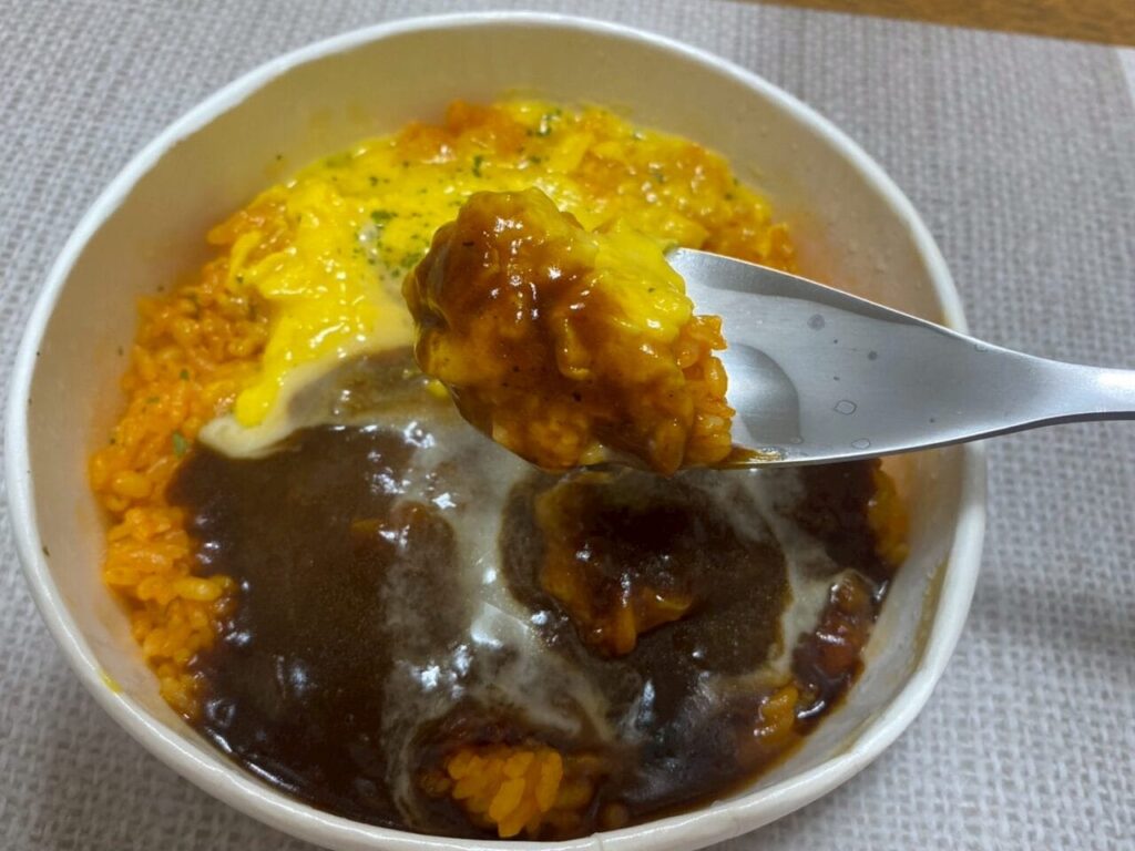 いまどきごはん　とろ～りオムライス写真