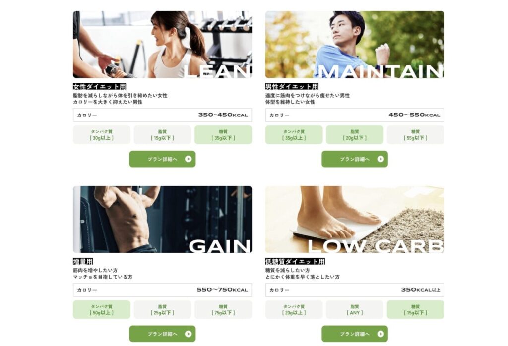 マッスルデリ プラン