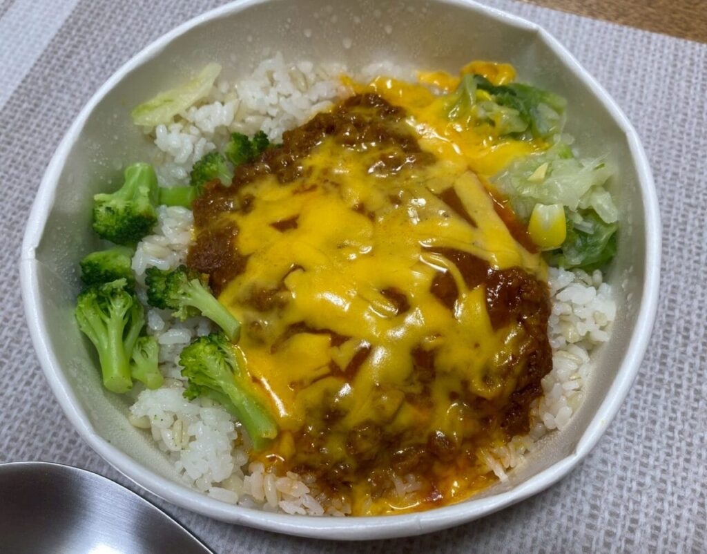 いまどきごはん　タコライス写真