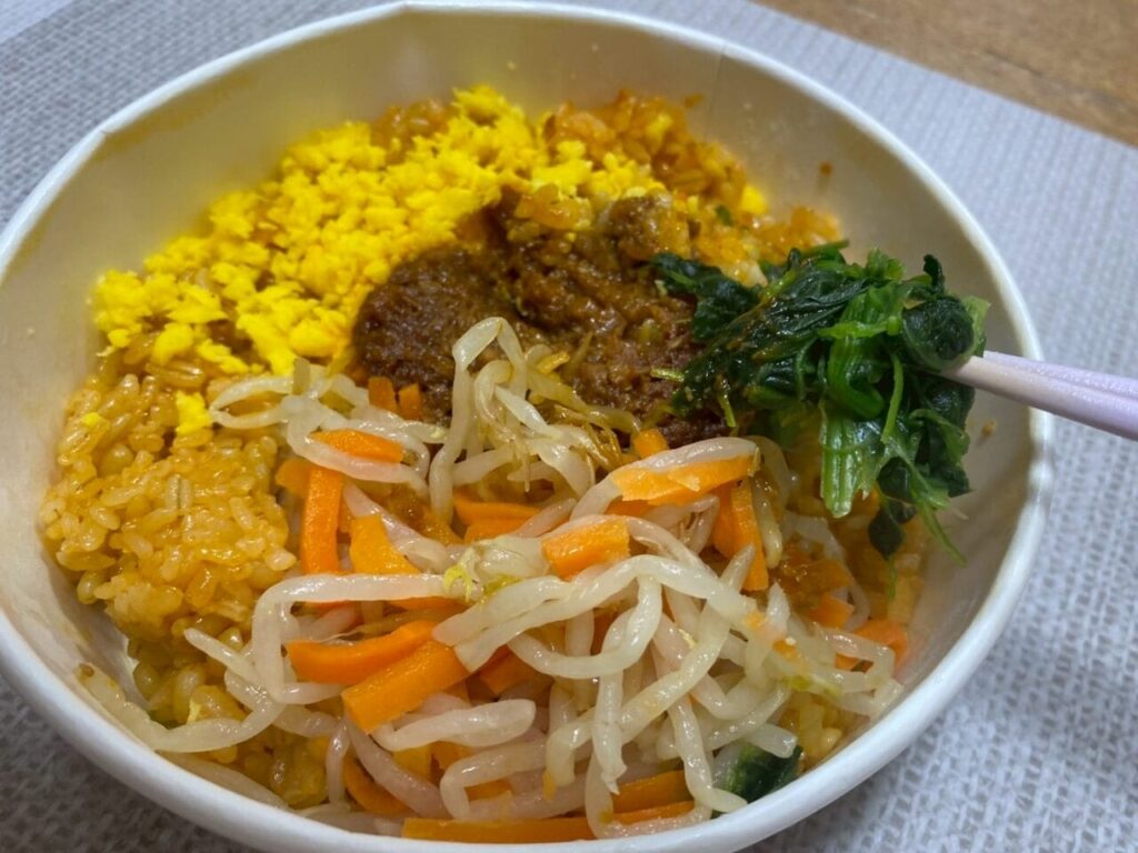 いまどきごはん　ビビンバ写真