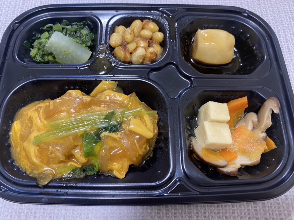 ワタミの宅食ダイレクト ロースカツ玉子あん 写真